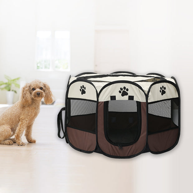 Portable Pet Cage Folding Tent