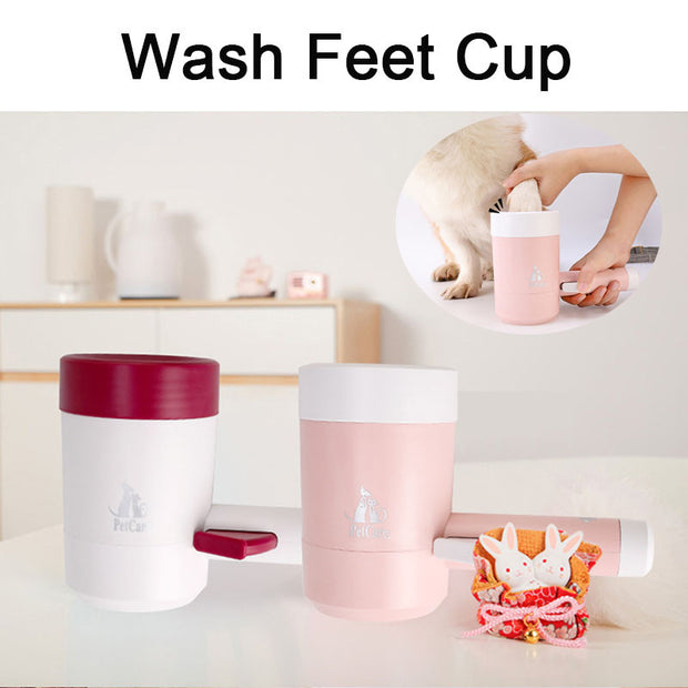 Outdoor Portable Pet Dog Paw Cleaner Cup